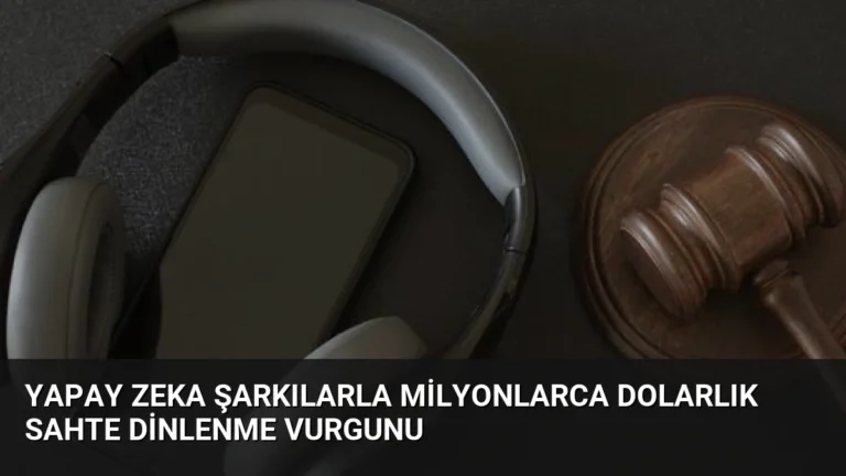 Yapay Zeka Şarkılarla Milyonlarca Dolarlık Sahte Dinlenme Vurgunu