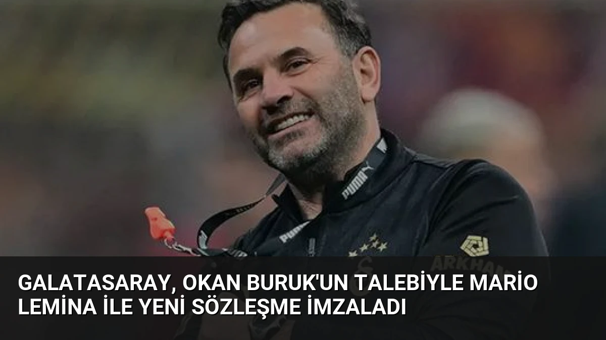 Galatasaray, Okan Buruk’un Talebiyle Mario Lemina ile Yeni Sözleşme İmzaladı