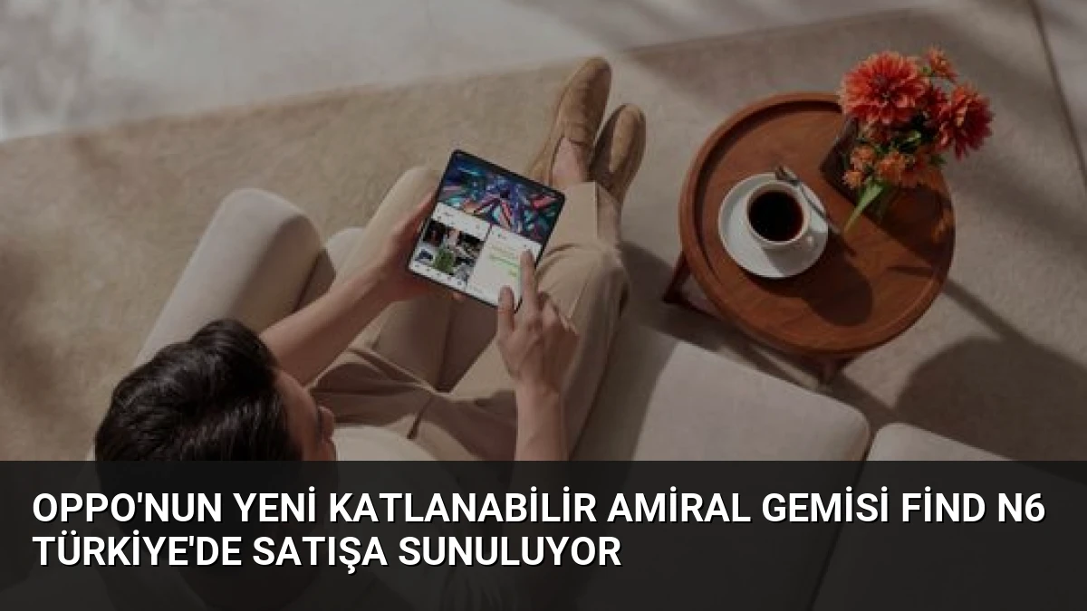 OPPO’nun Yeni Katlanabilir Amiral Gemisi Find N6 Türkiye’de Satışa Sunuluyor