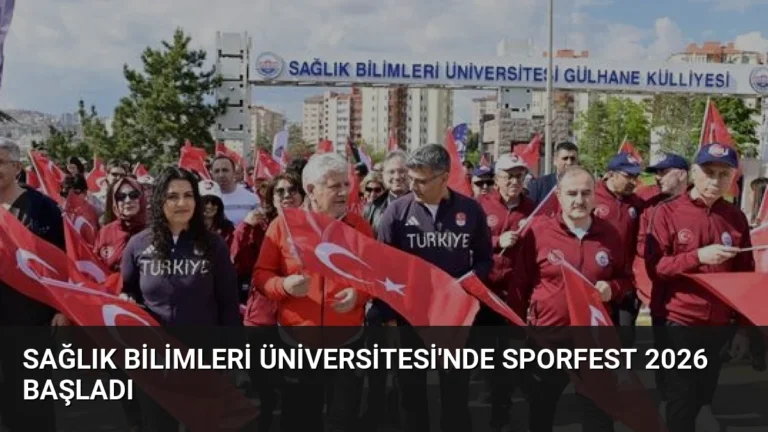 Sağlık Bilimleri Üniversitesi’nde Sporfest 2026 Başladı