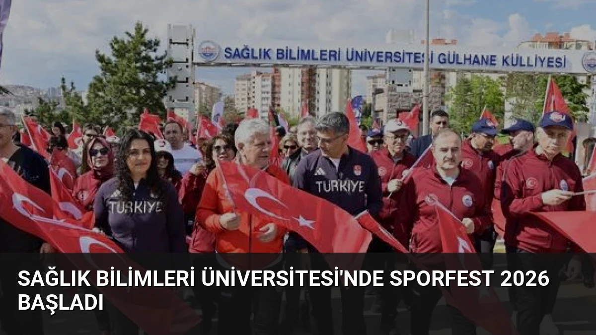 Sağlık Bilimleri Üniversitesi’nde Sporfest 2026 Başladı