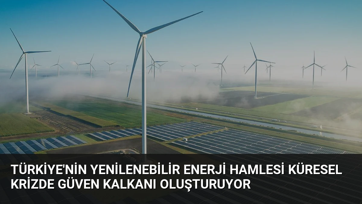 Türkiye’nin Yenilenebilir Enerji Hamlesi Küresel Krizde Güven Kalkanı Oluşturuyor