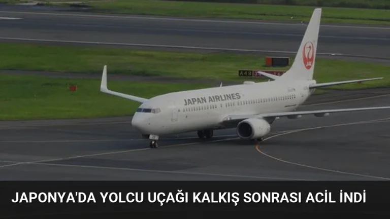 Japonya’da Yolcu Uçağı Kalkış Sonrası Acil İndi