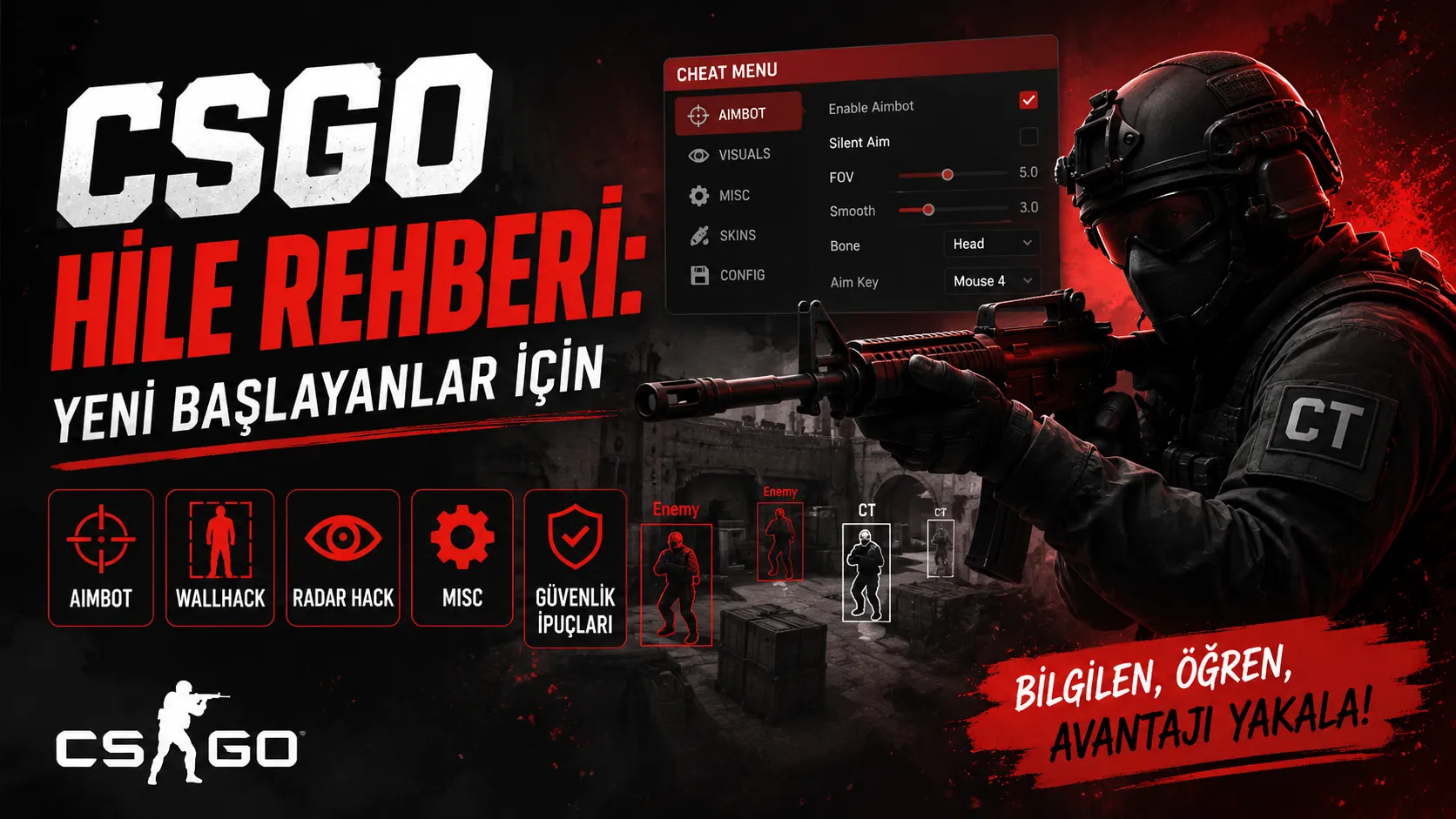 CSGO Hile Rehberi: Yeni Başlayanlar İçin