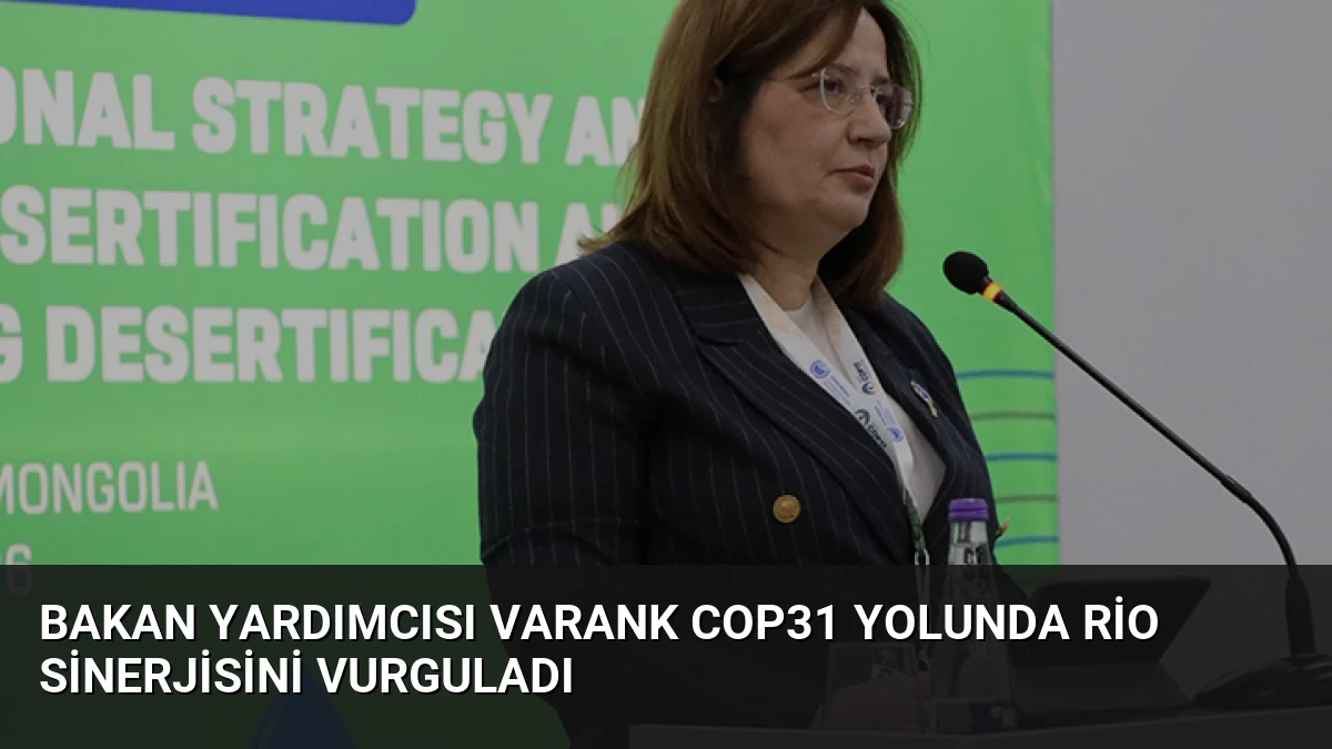 Bakan Yardımcısı Varank COP31 Yolunda Rio Sinerjisini Vurguladı