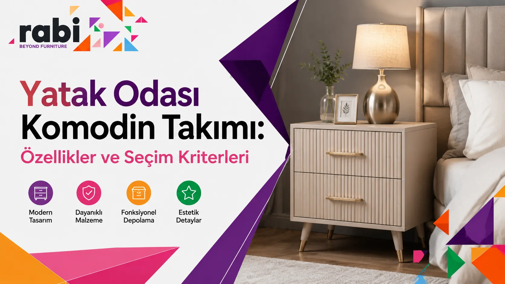 Yatak Odası Komodin Takımı: Özellikler ve Seçim Kriterleri