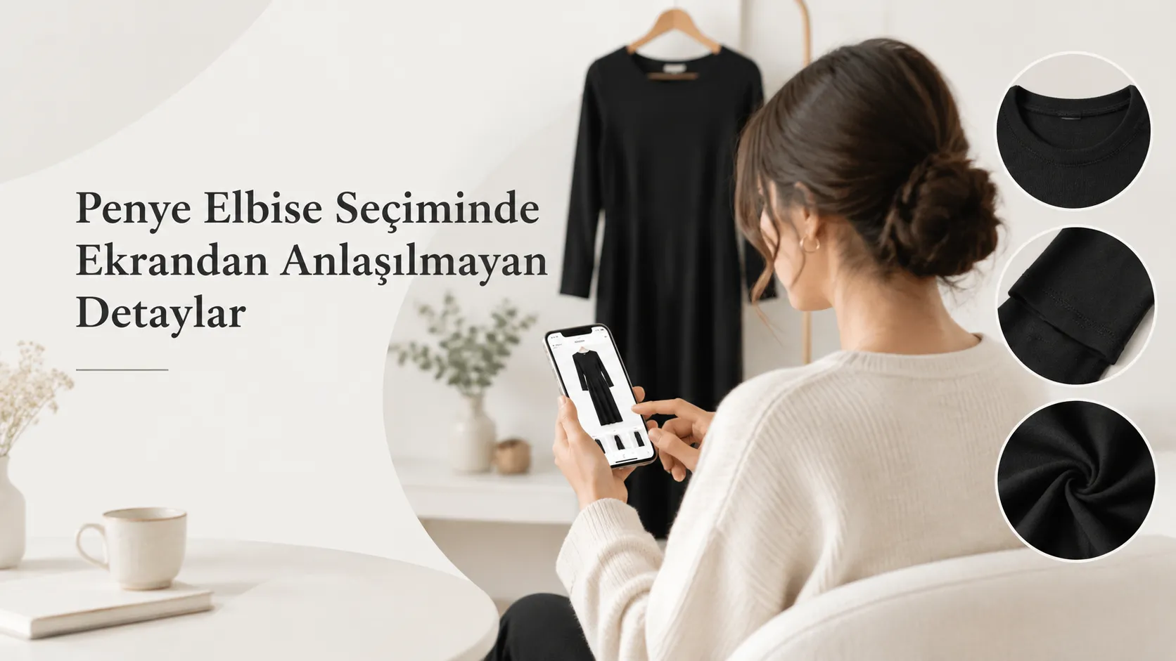 Penye Elbise Seçiminde Ekrandan Anlaşılmayan Detaylar