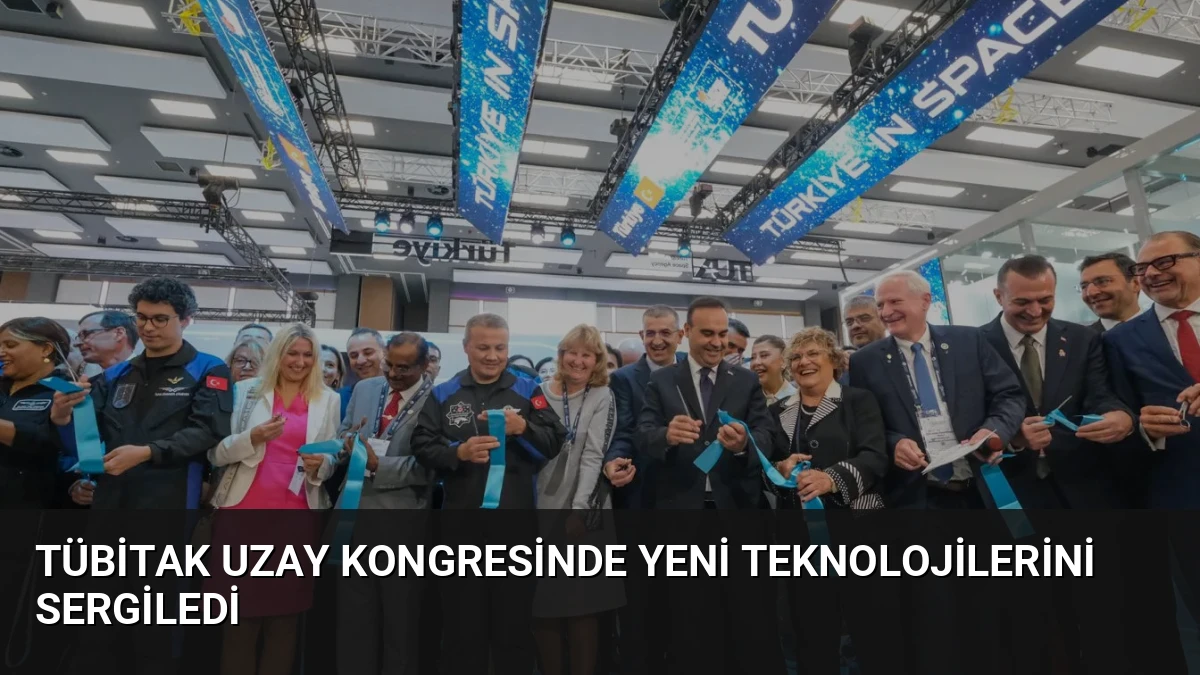 TÜBİTAK Uzay Kongresinde Yeni Teknolojilerini Sergiledi