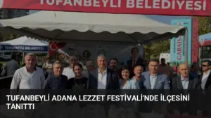 Tufanbeyli Adana Lezzet Festivali’nde İlçesini Tanıttı
