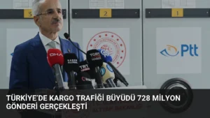 Türkiye’de Kargo Trafiği Büyüdü 728 Milyon Gönderi Gerçekleşti