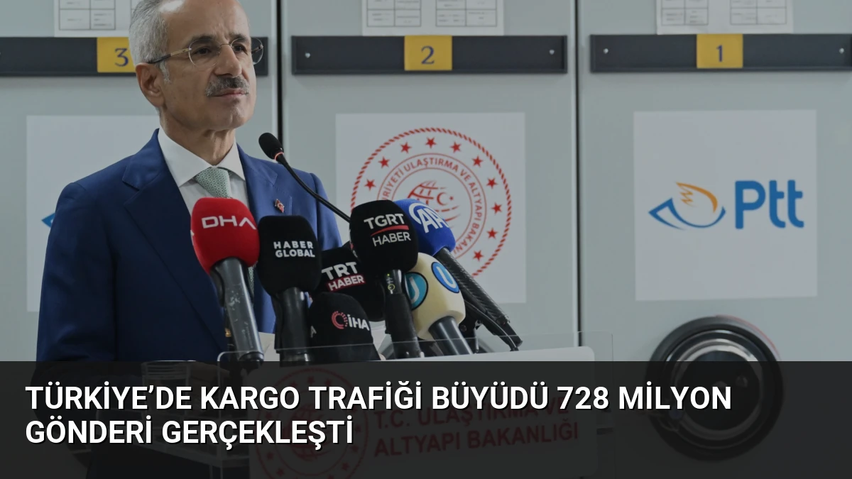 Türkiye’de Kargo Trafiği Büyüdü 728 Milyon Gönderi Gerçekleşti